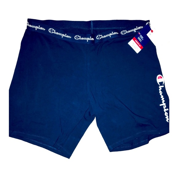 Champion moisture Wicking navy blue plus size cotton gym athletic shorts size 4X - Picture 2 of 10